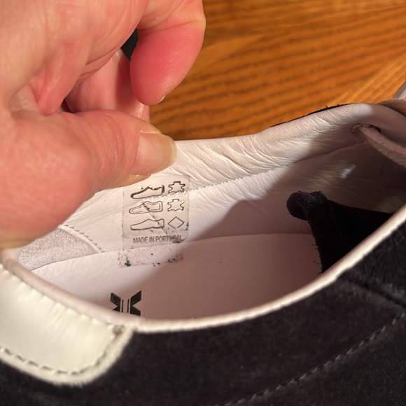 Aprix nwt navy suede sneakers sz 37 - Picture 6 of 6